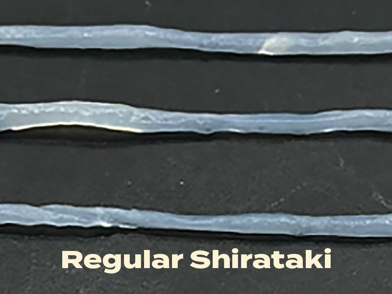 Shirataki Noodle Structure